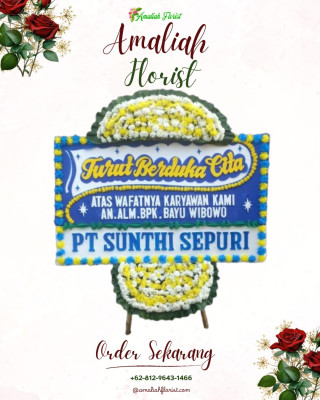 Papan Bunga Duka di Pasirluyu