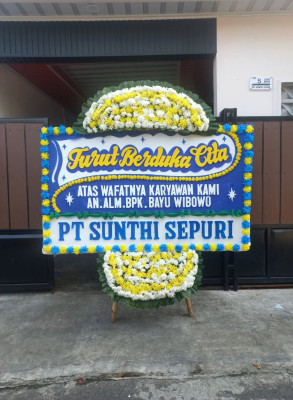 Papan Bunga Duka di Pasirluyu